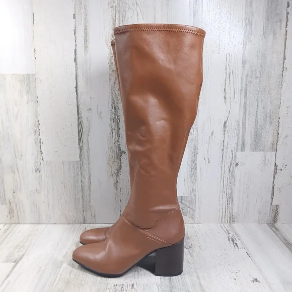 Franco Sarto Shoes Franco Sarto Ltribute Wide Calf Cognac